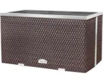 Hornbach Pflanzkübel Polyrattan 70x38x40 cm braun-aluminium