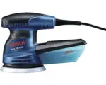 Hornbach Exzenterschleifer Bosch Professional GEX 125-1 AE inkl. Microfilter Box, 3 x Schleifblatt C470 (Best for Wood + Paint) und Handwerkerkoffer