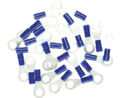 Ringkabelschuh isoliert M6 1,5-2,5 mm² blau 25 Stück Haupa 260274
