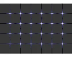 Fototapete Vlies 2155 VEXXL LED-Optik Quadrat 3-tlg. 312 x 219 cm