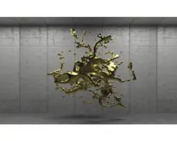 Fototapete Papier Farbe 3D 254x184 cm