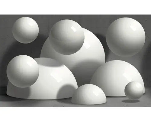 Fototapete Vlies Kugeln 3D Variante 1, 312x219 cm