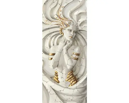 Fototapete Vinyl 3161 SKT Türtapete selbstklebend Medusa 1-tlg. 91 x 211 cm