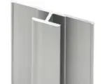 Hornbach Flächenverbinder Schulte Decodesign 2100 mm alu-natur für 3 mm Duschrückwände