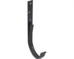 Hornbach Marley Rinneisen Metall halbrund anthrazit metallic DB703 NW 75 mm