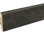 Hornbach SKANDOR Sockelleiste Raw Steel FOFA219 FU60L 19 x 58 x 2400 mm
