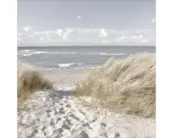 Glasbild Oase der Sinne I 20x20 cm