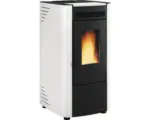 Hornbach Pelletofen Nordica Extraflame Ketty Stahl weiß 6,3 kW