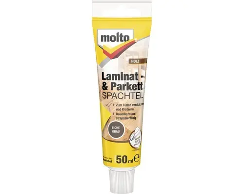 Molto Laminat- und Parkettspachtel eiche grau 50 ml