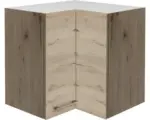 Hornbach Eckhängeschrank Flex Well Riva San Remo Eiche hell/San Remo Eiche hell 60x55x32 cm mit Drehtür