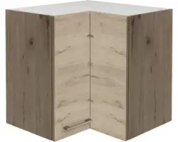 Eckhängeschrank Flex Well Riva San Remo Eiche hell/San Remo Eiche hell 60x55x32 cm mit Drehtür