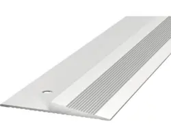 Rampenprofil Alu silber gelocht 38 x 4 x 2500 mm