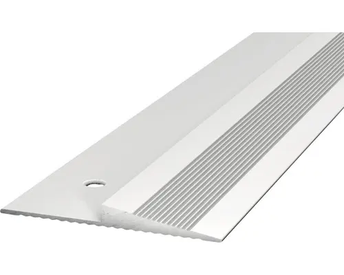 Rampenprofil Alu silber gelocht 38 x 4 x 2500 mm