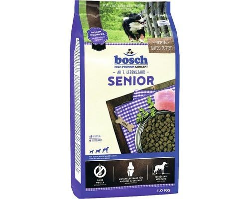 Hundefutter trocken bosch Senior 1 kg