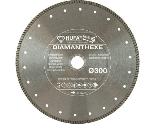 Diamanttrennscheibe Hufa Ø 300 x 30/25,4 mm