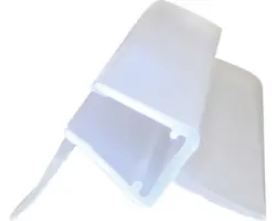 Wasserabweisprofil geeignet für Glasstärke 6-8mm