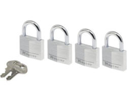 Vorhängeschlösser Master Lock 9130EURQNOP 40 mm 4 er Pack