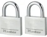 Hornbach Vorhängeschlösser Master Lock 9140EURT 40 mm 2 er Pack