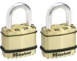 Hornbach Vorhängeschlösser Master Lock Excell M1BEURT 2 er Pack
