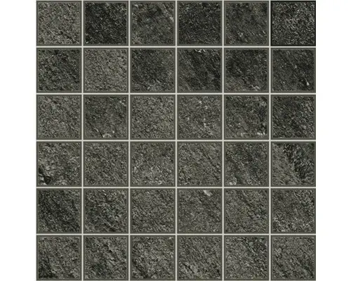 Keramikmosaik Discovery Carbon 30,0x30,0 cm anthrazit