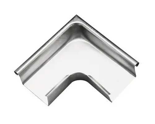 Zambelli Aussenecke Zink eckig 90° NW 70 mm