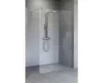 Hornbach Raumdusche Schulte Flexa Walk In 1200x1900 mm Echtglas Klar hell chromoptik