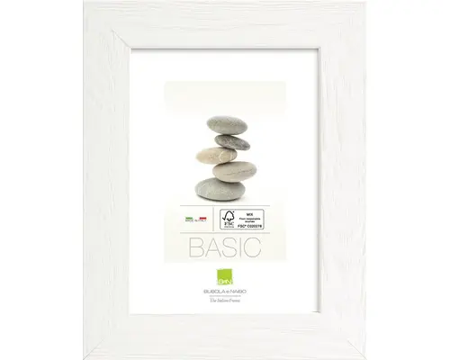 Bilderrahmen Holz Sandra weiß 24x30 cm