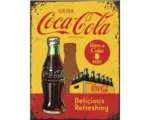 Hornbach Dekomagnet Coca-Cola In Bottles Yellow 8x6 cm