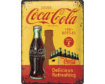 Hornbach Blechschild Coca-Cola Bottles 30x40 cm