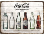 Hornbach Blechschild Coca-Cola Timeline 30x40 cm