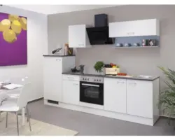 Küchenleerblock Flex Well Lucca weiß 270 cm