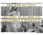 Hornbach Postkarte Das Leben Ist Zu Kurz... 14,8x10,5 cm