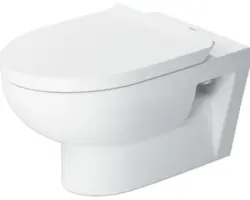 Wandtiefspülklosett-Set Duravit Durastyle Rimless 45620900A1 spülrandloses Abgang waagrecht weiß