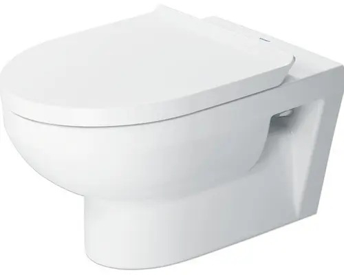 Wandtiefspülklosett-Set Duravit Durastyle Rimless 45620900A1 spülrandloses Abgang waagrecht weiß