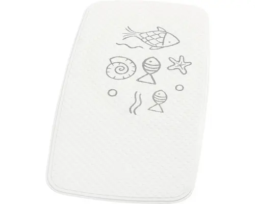 Wanneneinlage Ridder Neptun 38x72 cm weiß grau