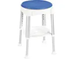 Hornbach Badhocker Ridder mit drehbarer Sitzfläche höhenverstellbar A0050401 blau