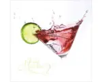 Hornbach Glasbild Cosmo Martini 30x30 cm