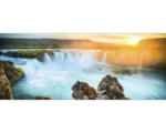 Hornbach Glasbild Colourful Waterfall 50x125 cm