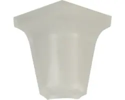 Innenecke PICCANTE für Wandabschlussprofil 37 weiß 39/36 1 Stück