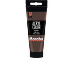 Hornbach Marabu Künstler- Acrylfarbe Acryl Color 040 mittelbraun 100 ml