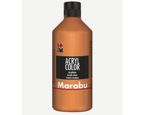 Marabu Künstler- Acrylfarbe Acryl Color 013 orange 500 ml