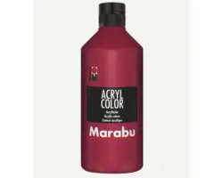 Marabu Künstler- Acrylfarbe Acryl Color 032 karminrot 500 ml