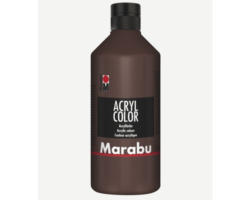 Marabu Künstler- Acrylfarbe Acryl Color 040 mittelbraun 500 ml