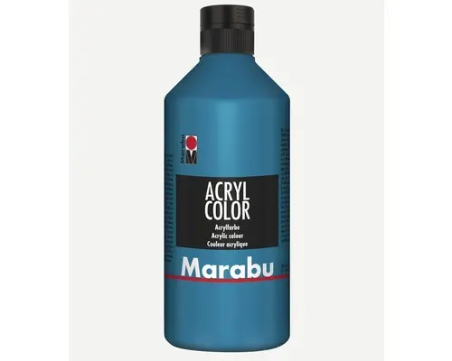 Marabu Künstler- Acrylfarbe Acryl Color 056 cyan 500 ml