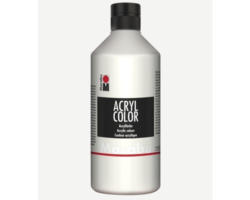 Marabu Künstler- Acrylfarbe Acryl Color 070 weiß 500 ml