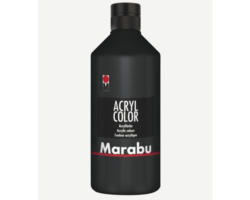 Marabu Künstler- Acrylfarbe Acryl Color 073 schwarz 500 ml