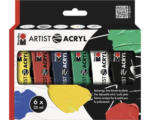 Hornbach Marabu Künstler- Acrylfarbe Artist Acryl Set 6x 22 ml