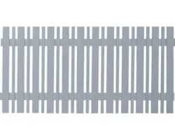 Vorgartenzaun Konsta ECO 180x80 cm grau matt
