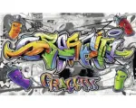Hornbach Fototapete Vlies 2295 VEXXL Street Graffiti 3-tlg. 312 x 219 cm