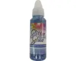 Hornbach Glitterglue Flasche 53 ml Confetti Sterne blau/silber
